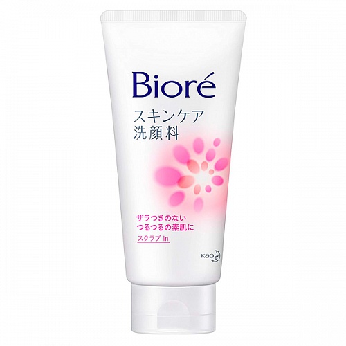 Пенка-скраб  для глубокого очищения лица со свежестью цветочного аромата Kao Corporation &amp;quot;Biore&amp;quot;