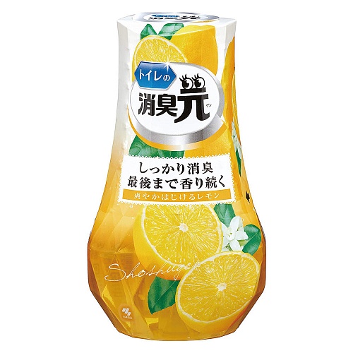 Жидкий дезодорант для туалета, с ароматом лимона, Kobayashi Shoshugen for Toilet Fresh Lemon