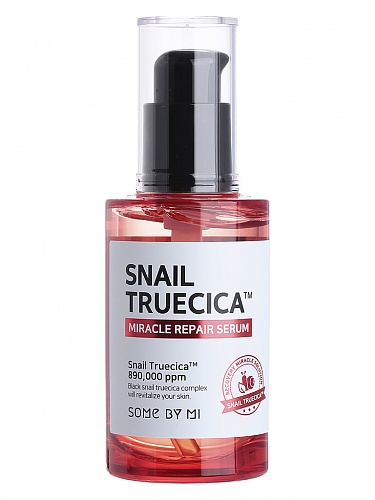 Восстанавливающая сыворотка с муцином чёрной улитки Some By Mi Snail Truecica Miracle Repair Serum