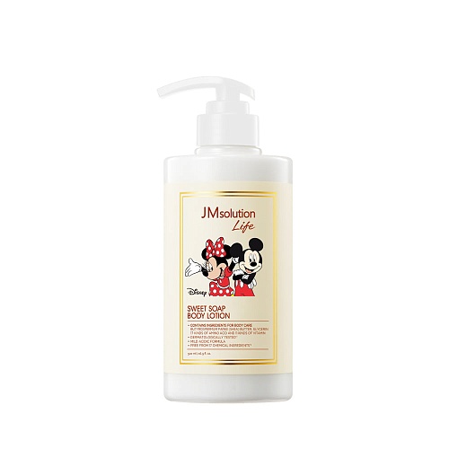 Лосьон для тела с ароматом мускуса и мака JMsolution Life Disney Sweet Soap Body Lotion