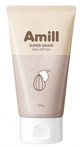 Глиняная маска Amill Super Grain Wash-Off Pack