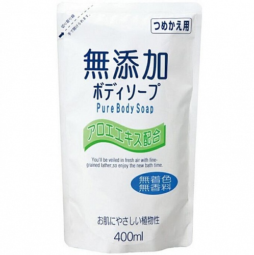 Гель для душа для чувствительной кожи без запаха Nihon Detergent Wins
