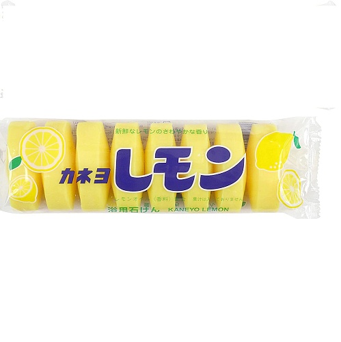 Душистое туалетное мыло Kaneyo с маслом лимона