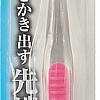 Зубная щетка с прямым срезом ворса, зоной для очищения дальних зубов и прорезиненной ручкой Ebisu