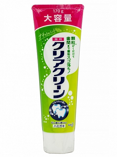Зубная паста с микрогранулами натуральная мята Kao Corporation Clear Clean Natural Mintha
