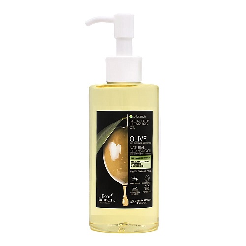 Гидрофильное масло с экстрактом оливы Eco Branch Olive Natural Cleansing Oil
