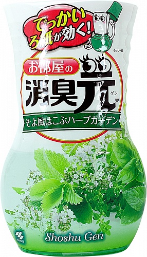 Дезодорант для комнаты жидкий Kobayashi Oheyano Shoshugen с ароматом трав, 400 мл Kobayashi Shoshugen