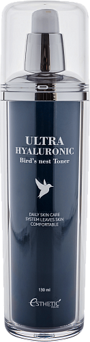 Тонер для лица ЛАСТОЧКА и ГИАЛУРОНОВАЯ КИСЛОТА Esthetic House Ultra Hyaluronic acid Bird&#039;s nest Toner