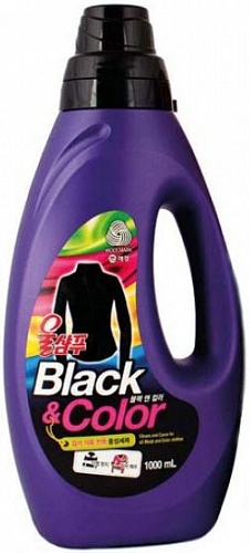 Жидкое средство для стирки черного и цветного белья Kerasys Wool Shampoo