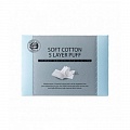 Спонжи косметические (хлопковые) The Saem Soft Cotton 5 Layer Puff(N2)