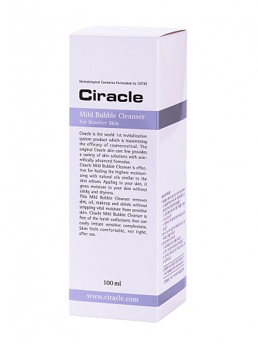 Пенка для чувствительной кожи Ciracle Mild Bubble Cleanser