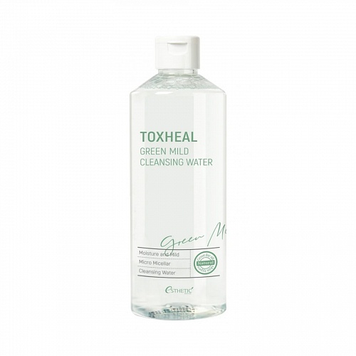 Жидкость для снятия макияжа Esthetic House TOXHEAL Green Mild Cleansing Water