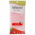 Мочалка для создания большого количества пены OHE Awatime средней жесткости (розовая)