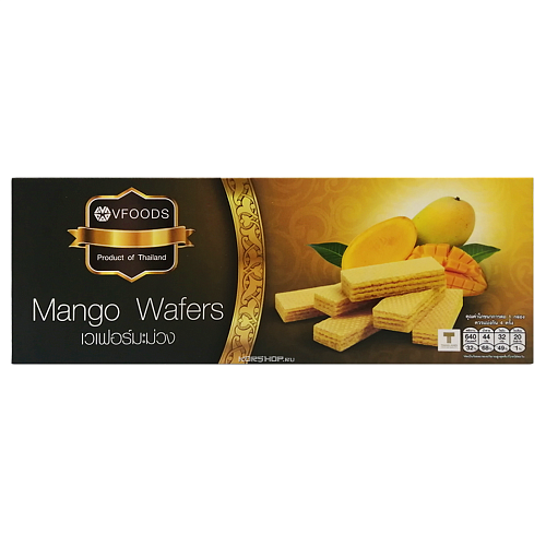 Вафли с начинкой из натурального манго VFOODS Premium