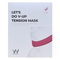 Маска-бандаж для коррекции овала лица Wonjin Let’s Do V-Up Tension Mask