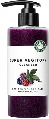 Детокс очищение для упругости кожи Wonder Bath Super Vegitoks Cleanser Purple