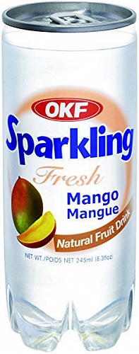 Напиток газированный  со вкусом манго &amp;quot;Sparkling&amp;quot;