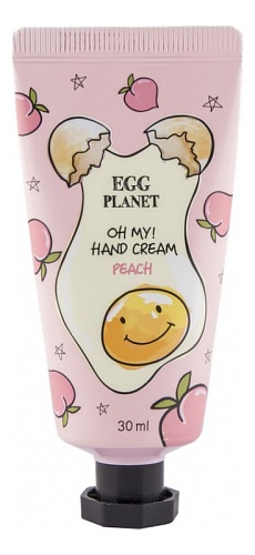 Крем для рук с экстрактом персика Daen Gi Meo Ri Egg Planet OH MY Hand Cream (Peach)