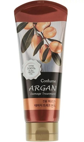Маска для волос с маслом арганы Welcos Confume Argan Gold Treatment