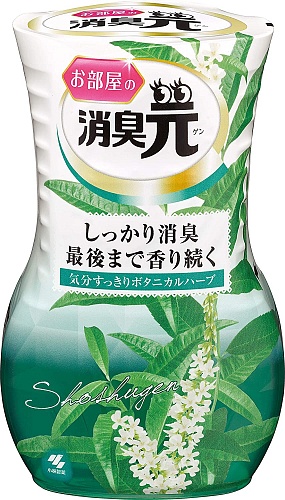Жидкий дезодорант для комнаты &amp;quot;Ботаника&amp;quot;, с ароматом вербены, мускуса и цитруса Kobayashi Shoshugen Fairy Botanical Herbs
