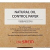 Салфетки матирующие The Saem Natural Oil Control Paper