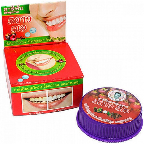 Травяная зубная паста с экстрактом Мангостина 5 Star Cosmetic