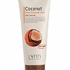 Пенка для лица очищающая кокосовая Welcos Natural Therapy Lynn  Coconut Deep Cleansing Foam