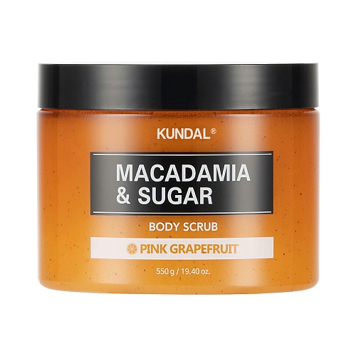 Скраб для тела Kundal Macadamia &amp; Sugar Body Scrub Pink Grapefruit