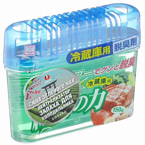 Нейтрализатор запахов для холодильника  Сила зеленого чая Kokubo