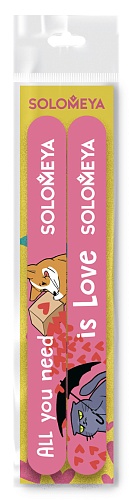 Набор пилок для ногтей All You Need Is Love Solomeya 180/220
