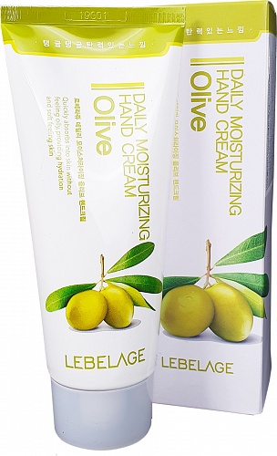 Увлажняющий крем для рук с экстрактом оливы Lebelage Daily Moisturizing Olive Hand Cream