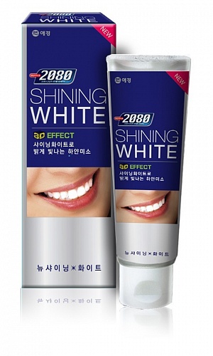 Паста зубная отбеливающая Aekyung Dental Clinic 2080 «Сияющая белизна»