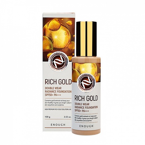 Тональный крем Enough Rich Gold Double Wear Radiance Foundation #13