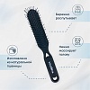 Био-расческа для распутывания сухих и влажных волос Solomeya Detangler Hairbrush for Wet &amp; Dry Hair Black Aesthetic