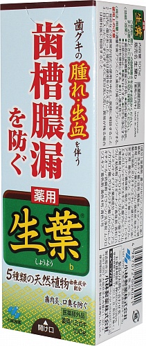 Паста зубная для профилактики заболеваний десен Kobayashi Японский кипарис, 100 г Kobayashi 0