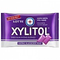 Жевательная резинка со вкусом голубики и мяты Lotte Xylitol Blueberry Mint