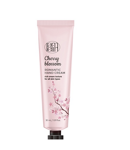 Крем для рук с сакурой Lamelin Romantic Hand Cream Cherry Blossom