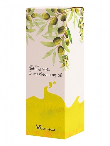 Гидрофильное масло с маслом оливы Elizavecca Natural 90% Olive Cleansing Oil
