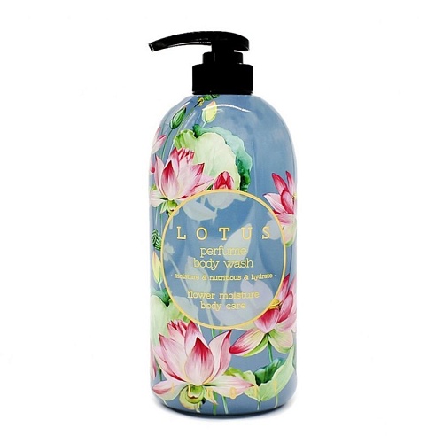 Парфюмированный гель для душа с экстрактом лотоса Jigott Lotus Perfume Body Wash