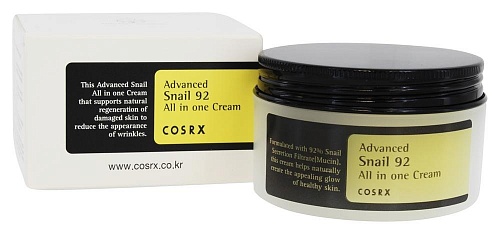 Крем для лица с фильтратом улитки Cosrx Advanced Snail 92 All in one Cream