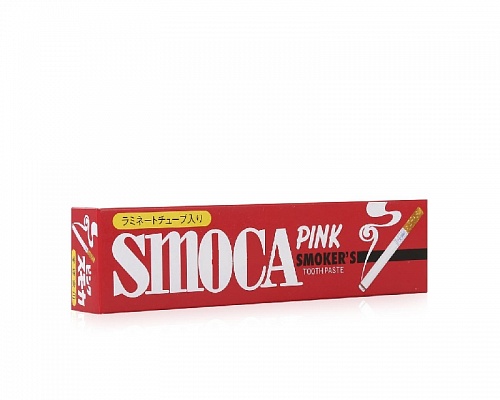 Зубная паста для курильщиков со вкусом мяты и зимней зелени SMOCA Pink