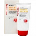 Солнцезащитный крем с витаминами Farm Stay DR-V8 Vita Sun Cream SPF50+, PA+++