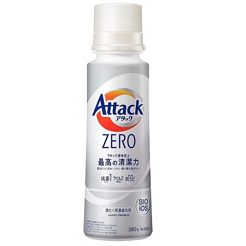 Жидкое средство для стирки суперконцентрат Kao Corporation Attack ZERO