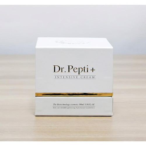 Омолаживающий осветляющий ниацинамид аденозин Dr.Pepti+ Intensive Cream Anti-aging