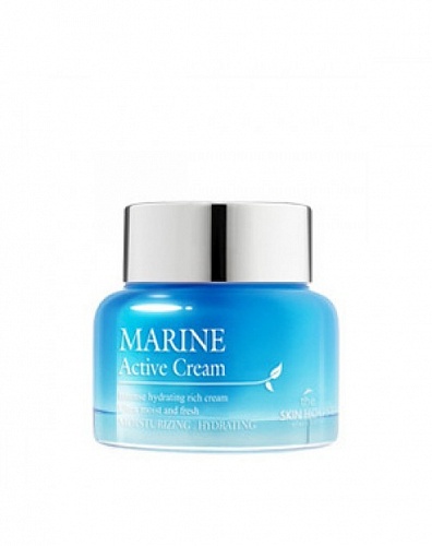Крем  для лица с керамидами The Skin House Marine Active Cream, 50 мл