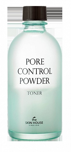 Тоник с абсорбирующей пудрой The Skin House Pore Control Toner(green tea)