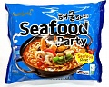 Лапша со вкусом морепродуктов Samyang Foods Co. Seafood party