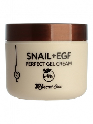 Крем для лица с экстрактом улитки Secret Skin SNAIL+EGF PERFECT GEL CREAM, 50 г