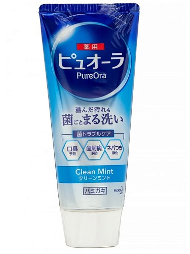 Зубная паста для профилактики кариеса и гингивита освежающая мята Kao Corporation Medicinal PureOra Clean Mint
