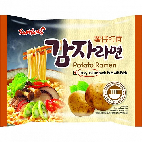 Лапша картофельная Samyang Foods Co. &amp;quot;Potato Ramen&amp;quot;